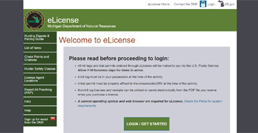 Buy Michigan Hunting and Fishing Licenses online